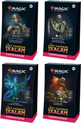 Lost Caverns of Ixalan Commander Deck Set (4)